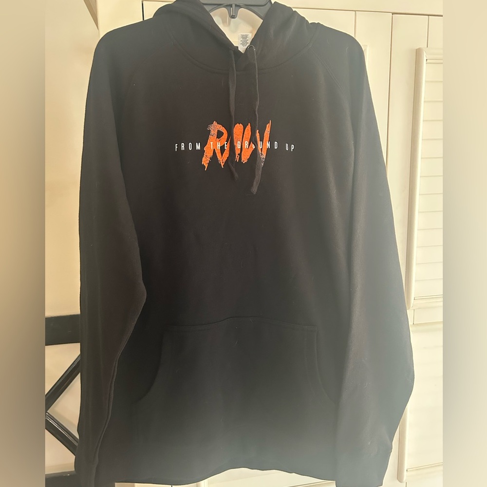RAW BLACK HOODIE XL